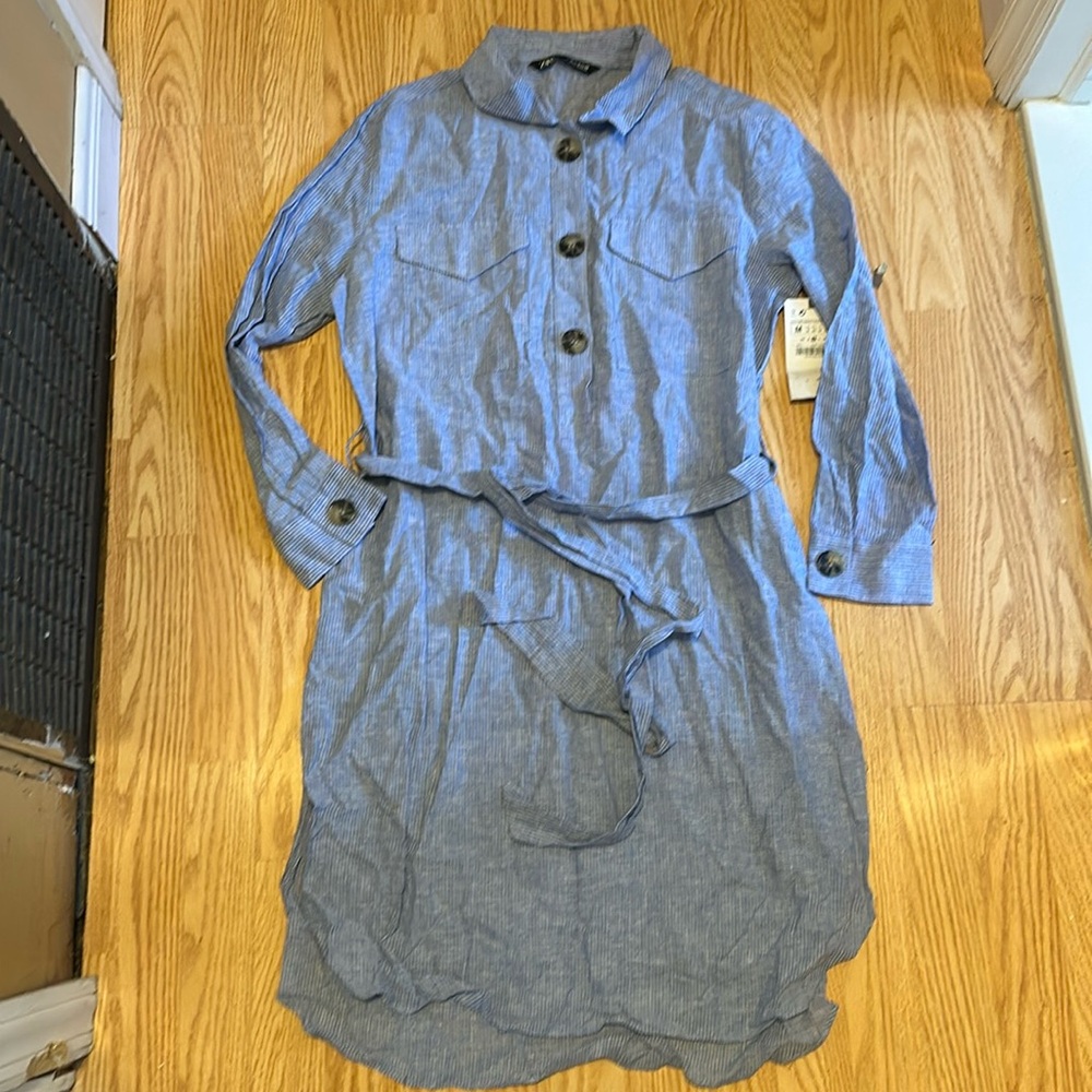 NWT Zara dress with belt